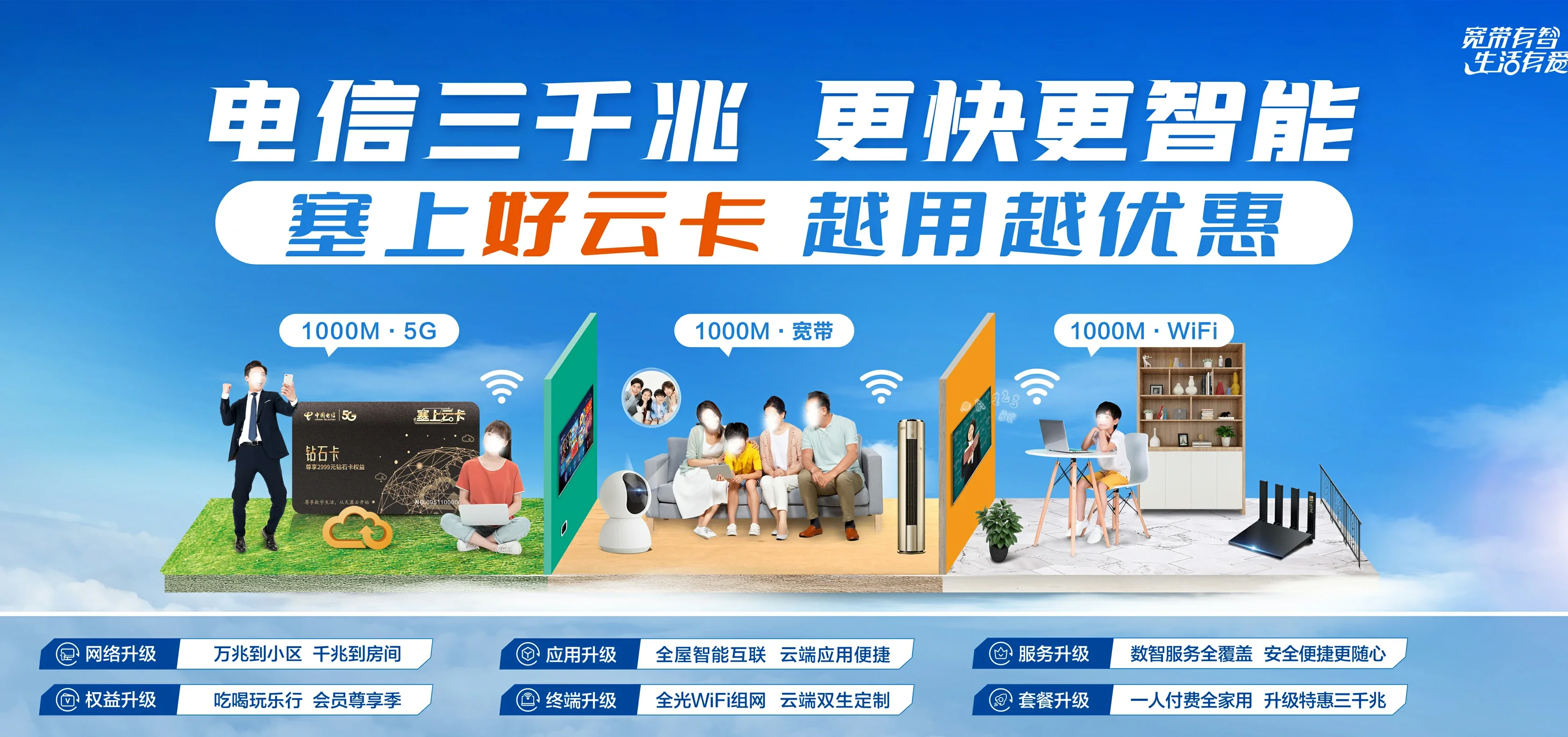 中国电信 和平县电信宽带 宽带套餐